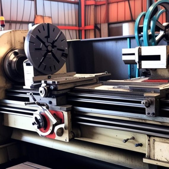 Conventional Heavy-Duty Lathe Machine (6)